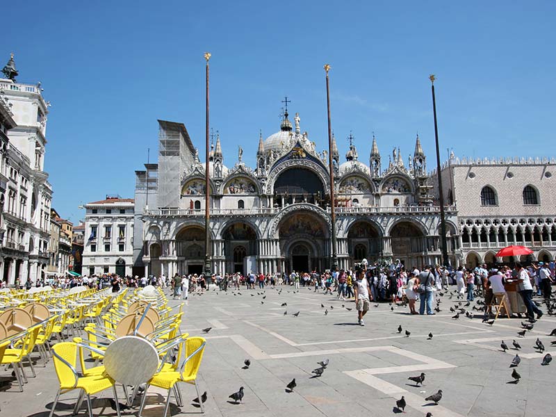 itinerario a piedi a Venezia
